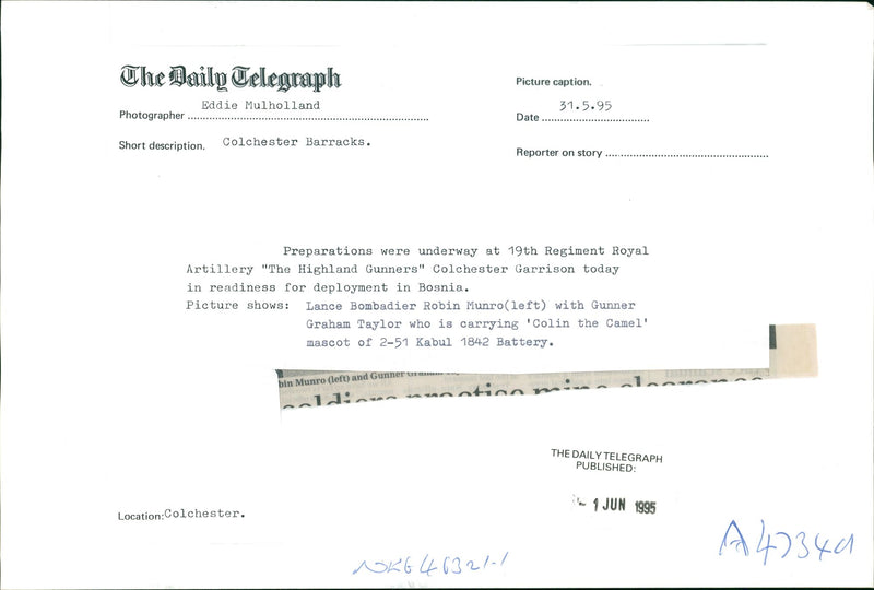 Royal Artillery - Vintage Photograph