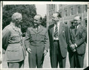 Sir Bernard Montgomery, Viscount Montgomery of Alamein. - Vintage Photograph