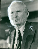 Sir Bernard Montgomery, Viscount Montgomery of Alamein. - Vintage Photograph