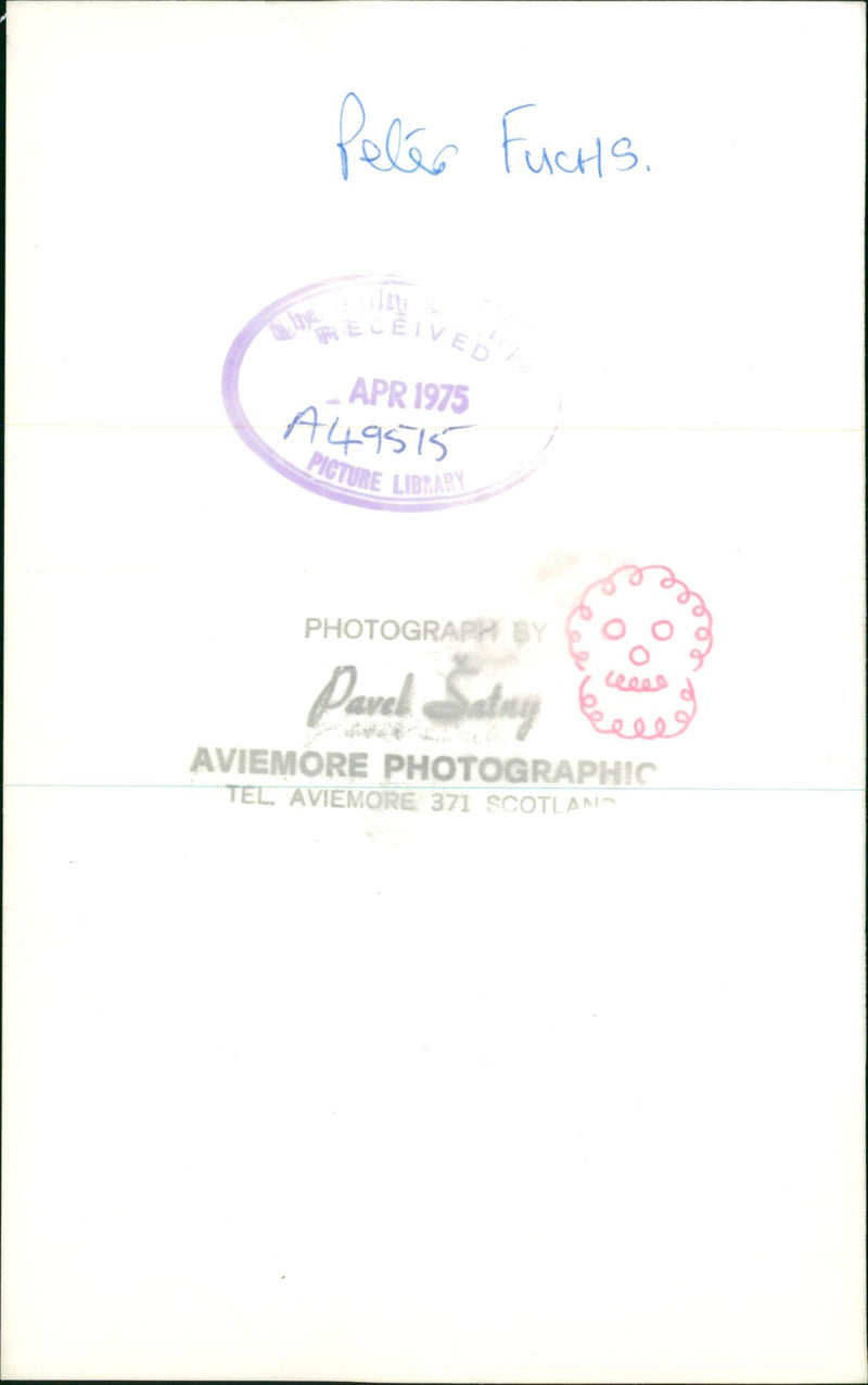 Peter Fuchs. - Vintage Photograph