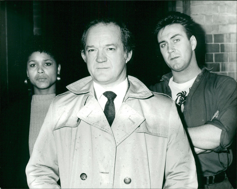 Alphonsia Emmanuel , Ian Hogg, Joe McGann - Vintage Photograph