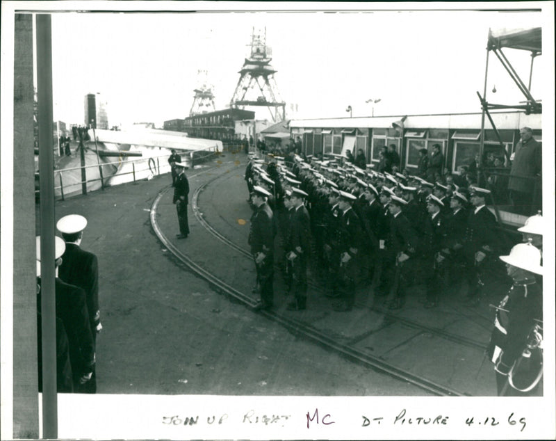 Submarine. - Vintage Photograph