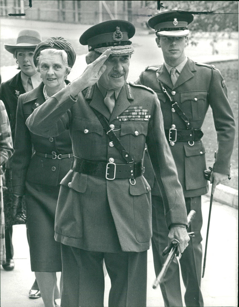 Gerald Templer. - Vintage Photograph