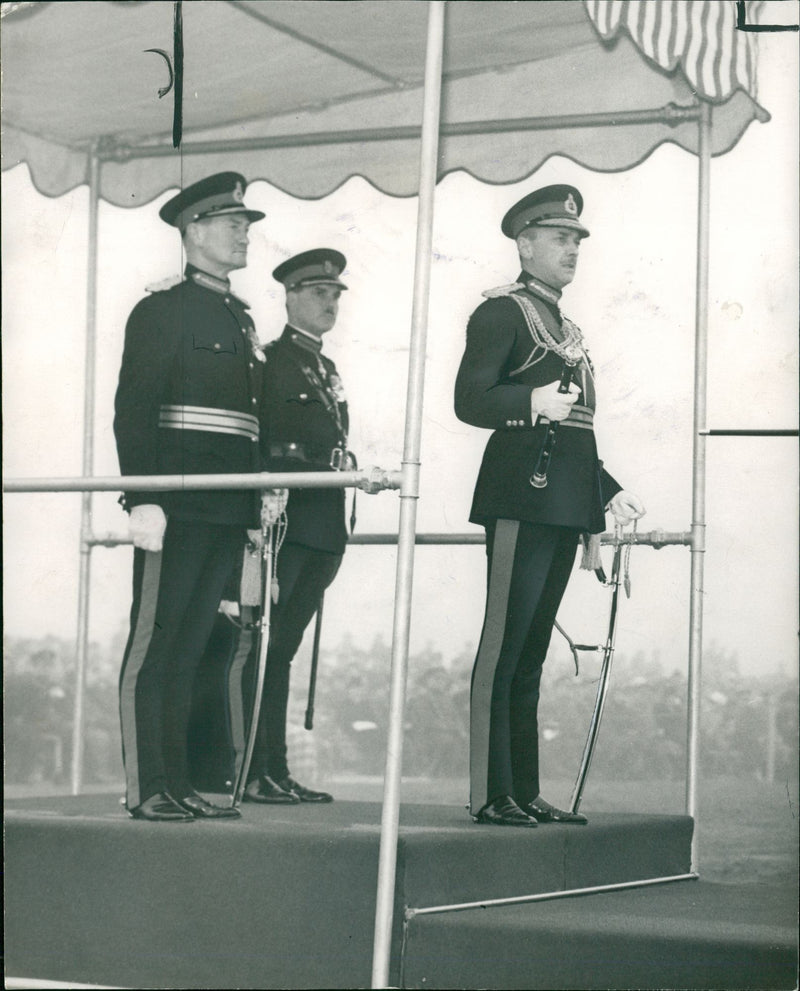 CLGS Takes Soverign's Parade - Vintage Photograph