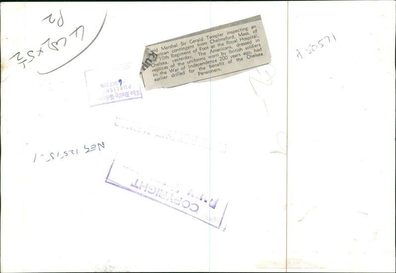 Field Marshal Sir Gerald Templer - Vintage Photograph