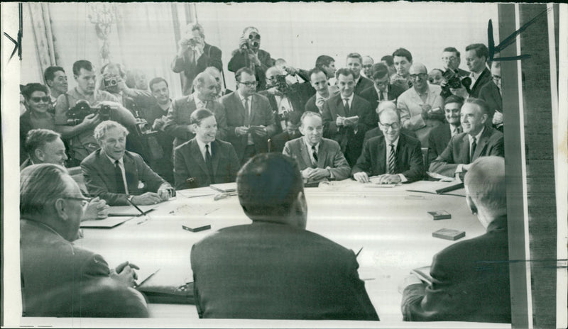 Test Ban Treaty - Vintage Photograph