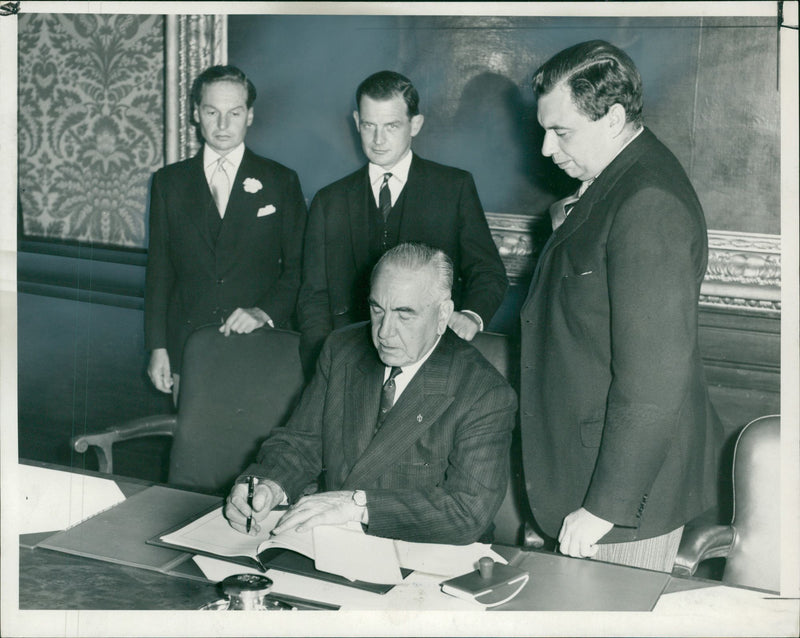 Test Ban Treaty - Vintage Photograph