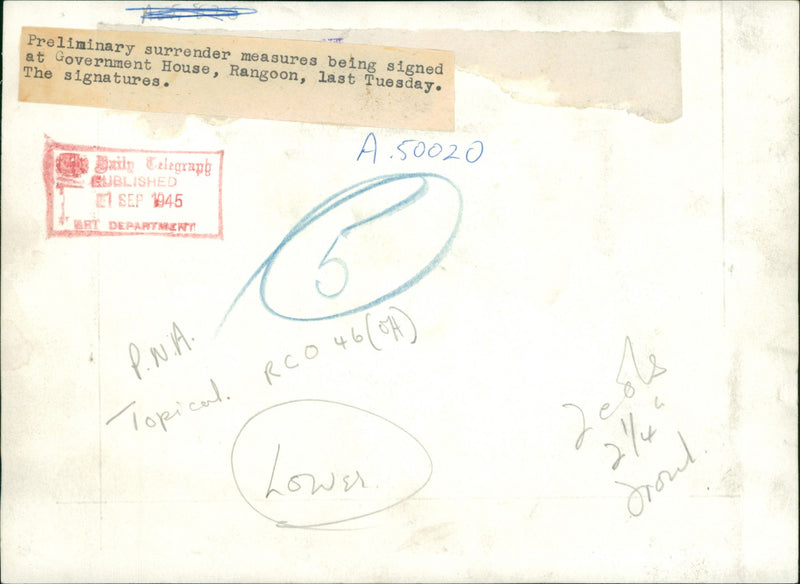 The signatures - Vintage Photograph