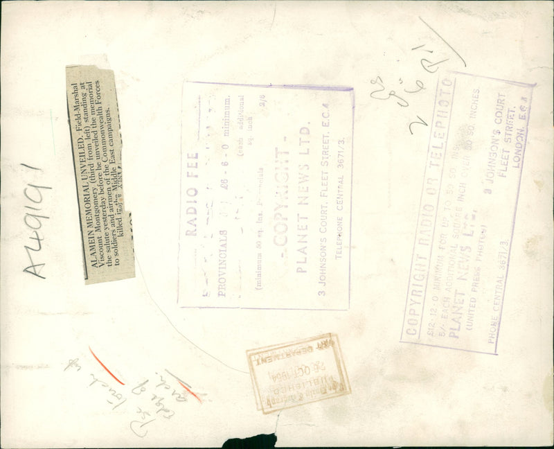 Bernard Montgomery - Vintage Photograph