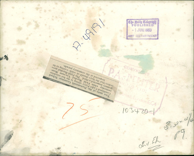 Bernard Montgomery - Vintage Photograph