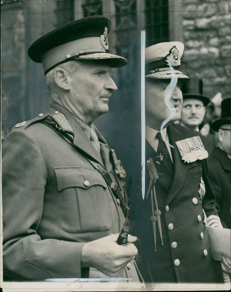 Bernard Montgomery - Vintage Photograph