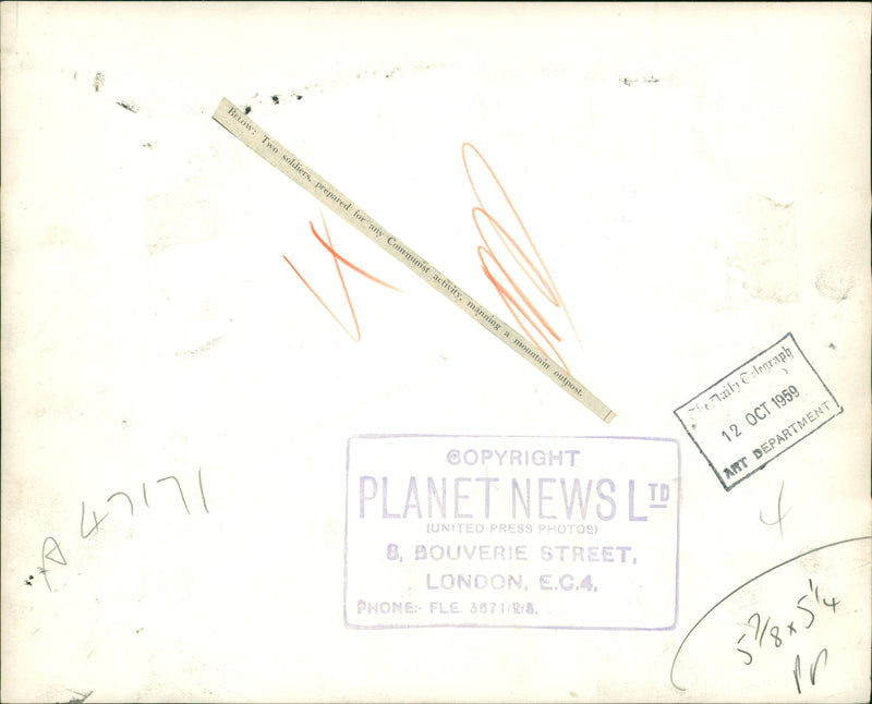 Laos War. - Vintage Photograph