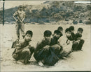 Laos War: Laos Prisoners - Vintage Photograph