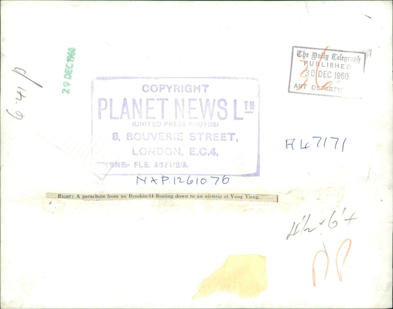 Laos War - Vintage Photograph