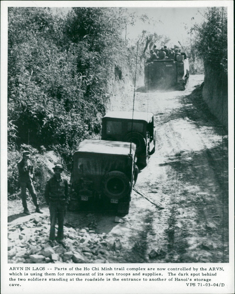 Laos War - Vintage Photograph