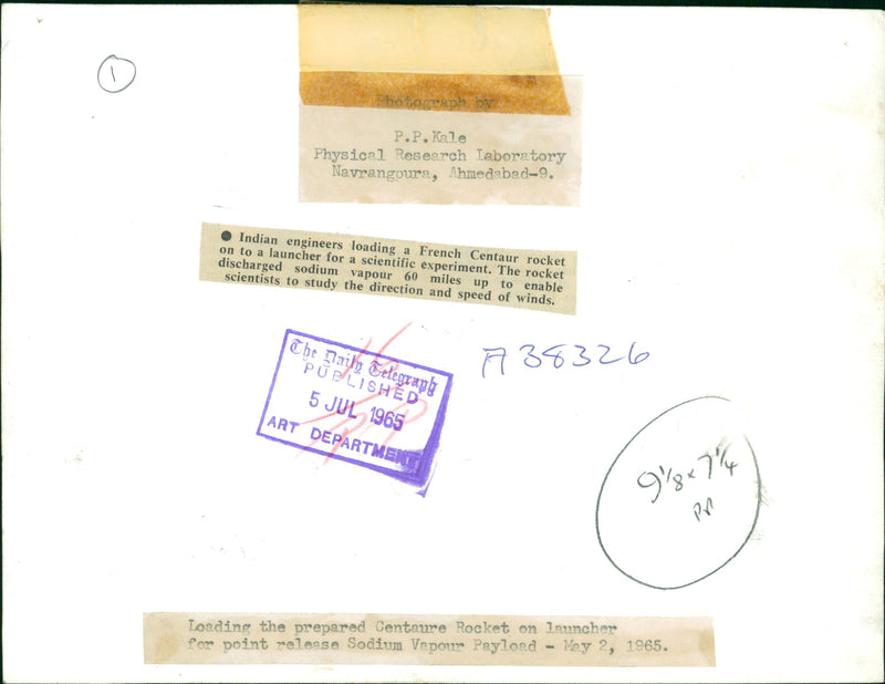 Rocket Station - Vintage Photograph