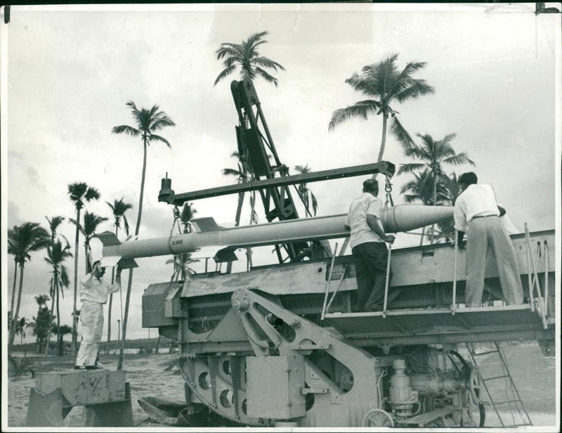 Rocket Station - Vintage Photograph