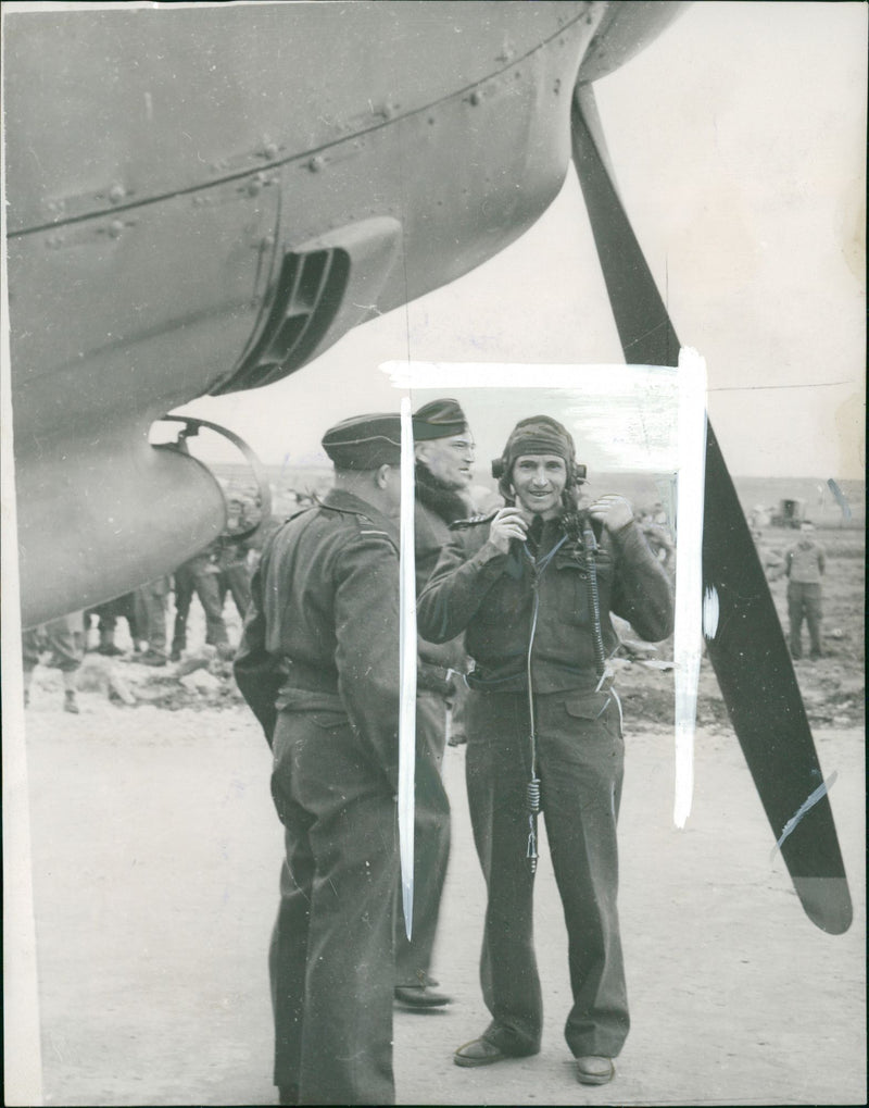 Sir arthur tedder. - Vintage Photograph