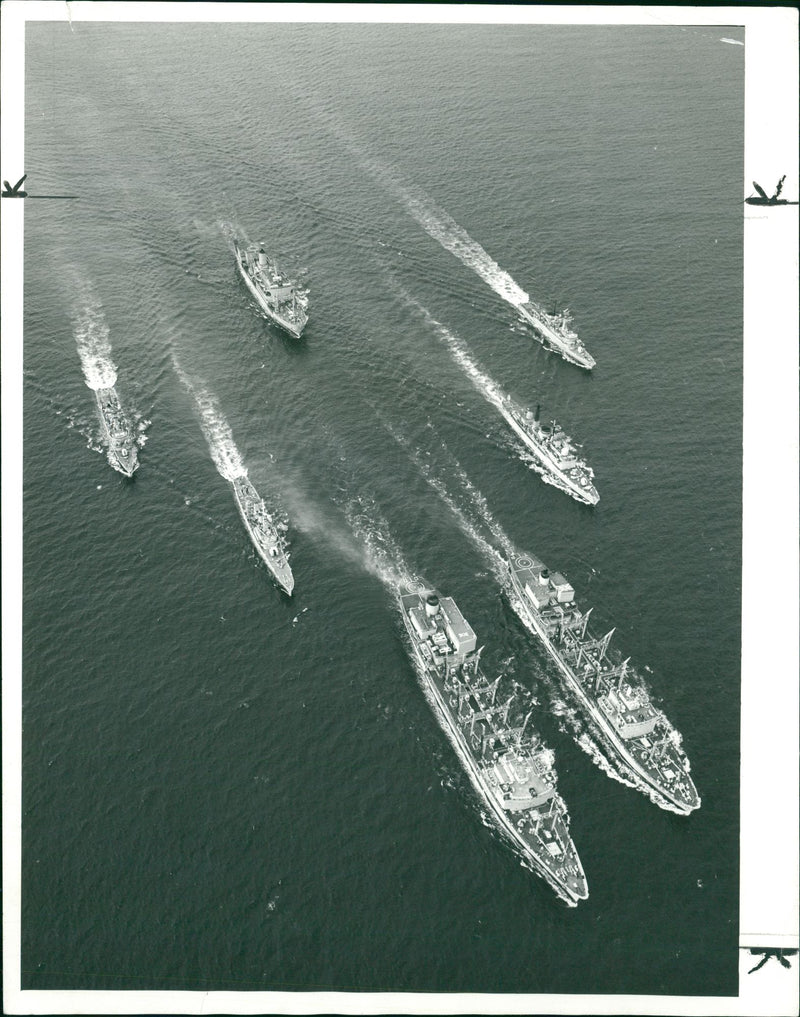 Royal Naval Training - Vintage Photograph