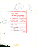 Tony Ward - Vintage Photograph