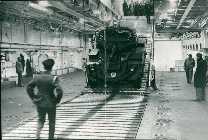 Ship: HMS Fearless - Vintage Photograph