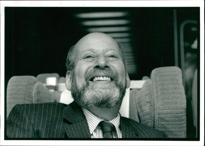 Clement Freud Writer. - Vintage Photograph
