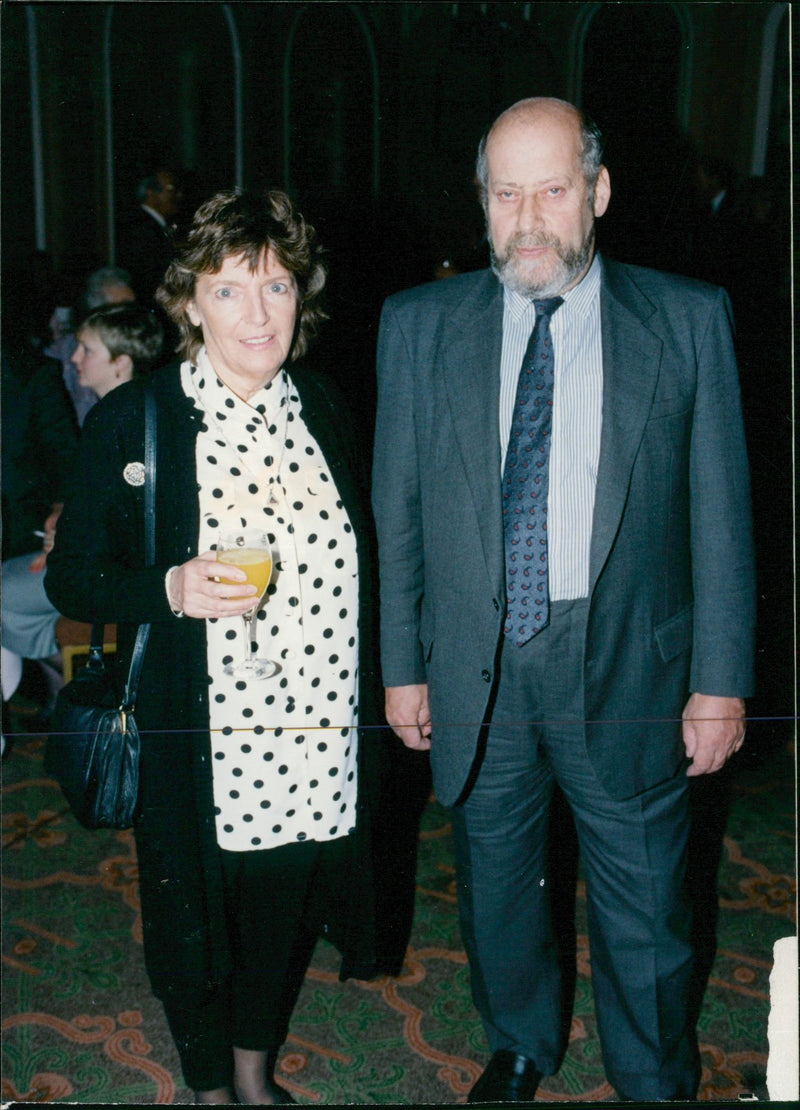 Clement Freud Writer. - Vintage Photograph