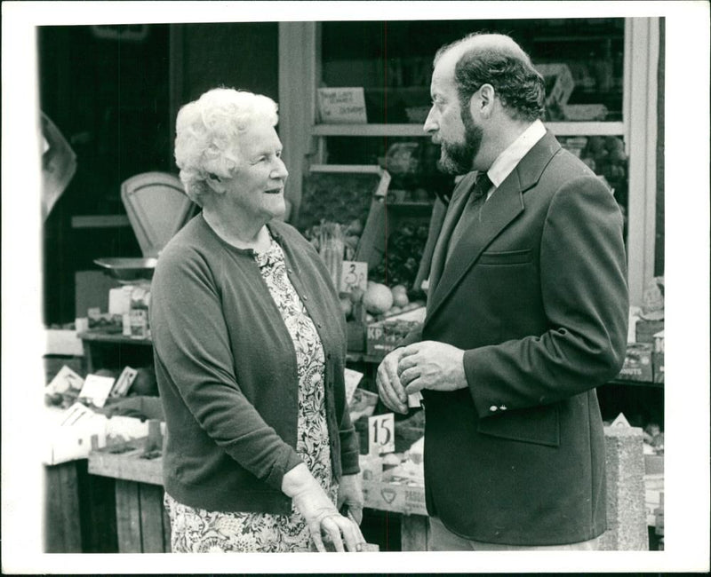 Clement Freud Writer. - Vintage Photograph