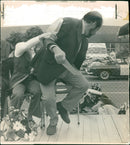 Clement Freud Writer. - Vintage Photograph