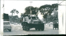 An indonesian army armoured vehicle. - Vintage Photograph