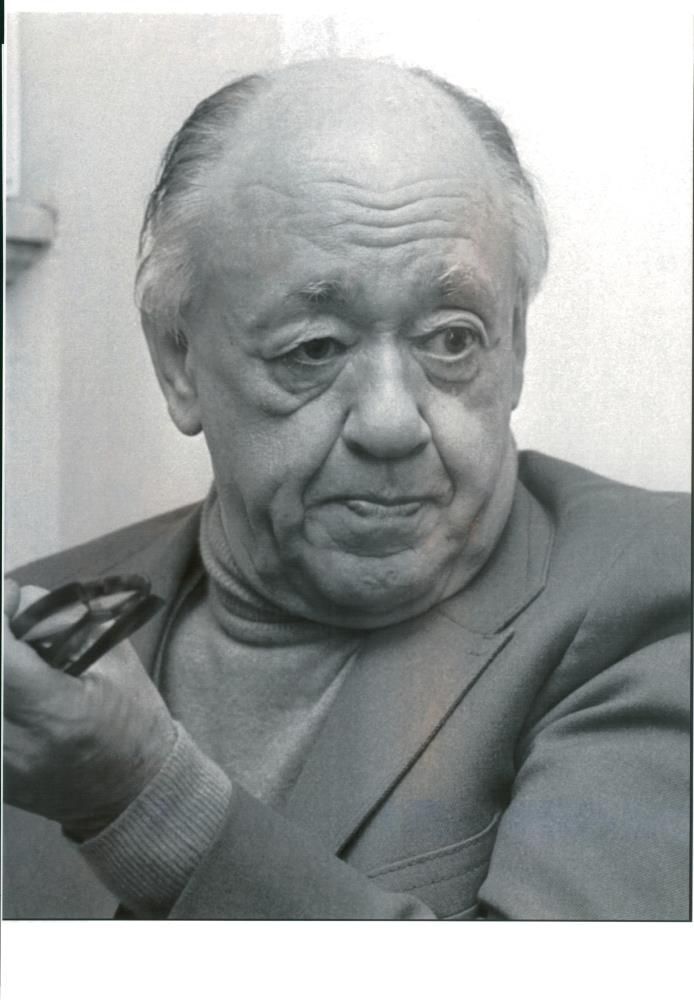 Eugene Ionesco. - Vintage Photograph