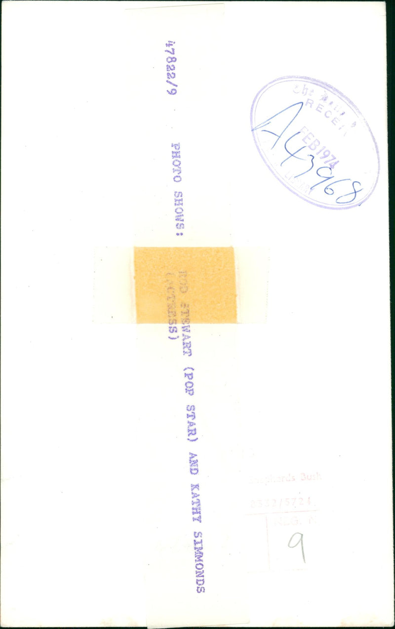 Rod Stewart - Vintage Photograph