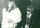 Rod Stewart with his Wife - Vintage Photograph