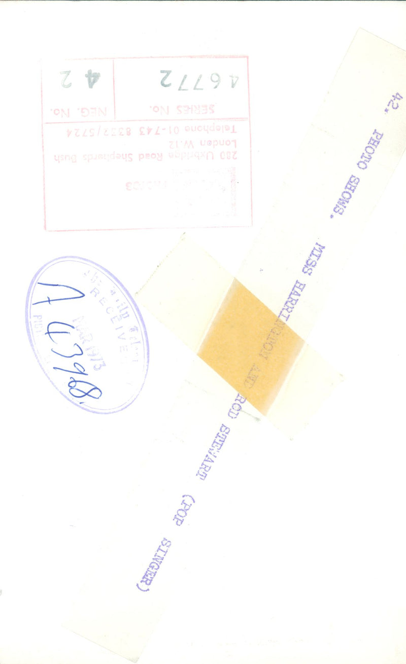 Rod Stewart - Vintage Photograph