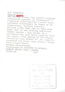 Philip Glass, musician - Vintage Photograph