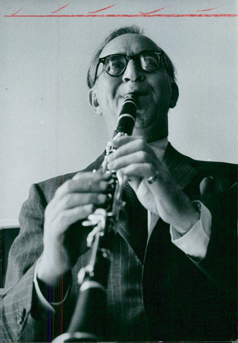 Benny Goodman, musician USA - Vintage Photograph