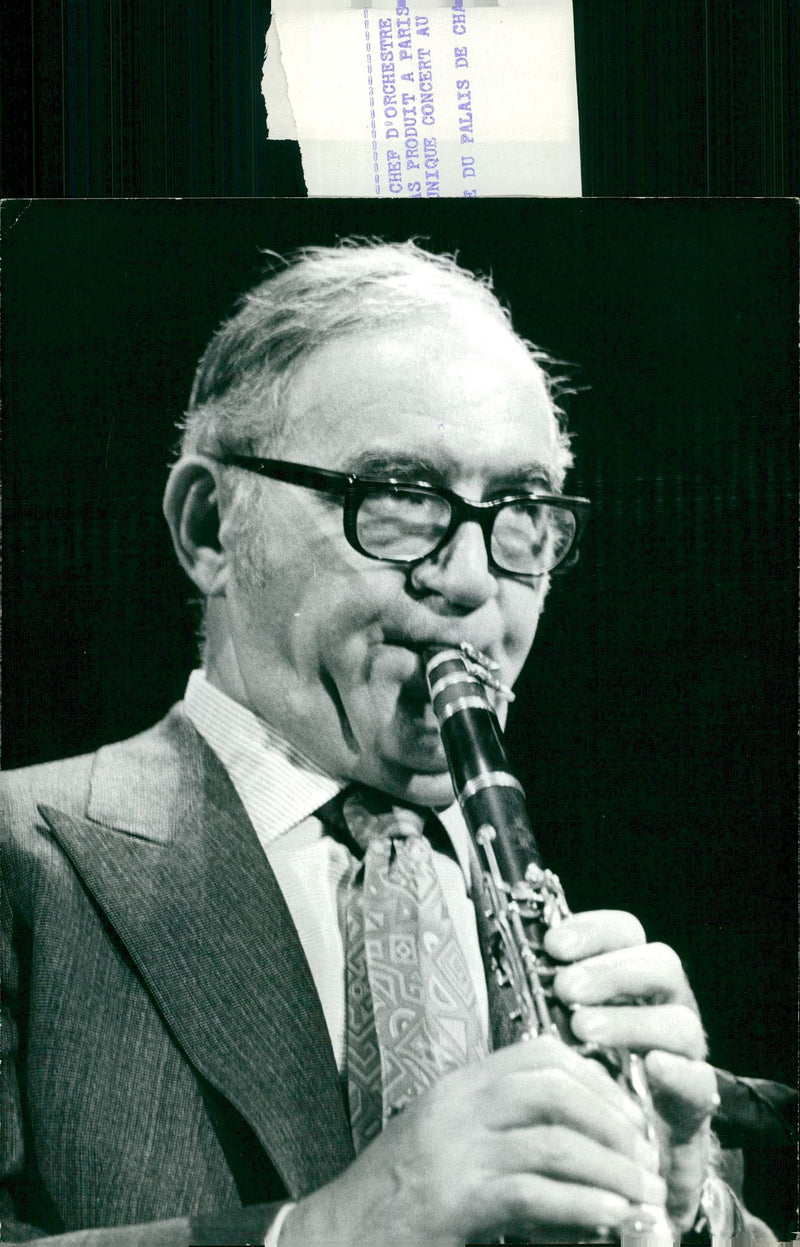 Benny Goodman, musician USA - Vintage Photograph