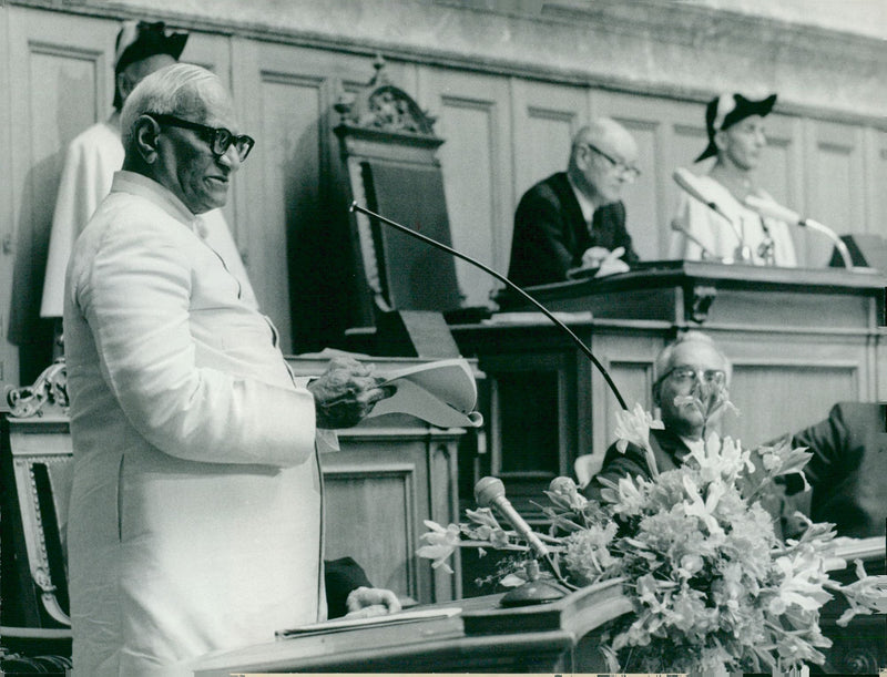 Indian politician Varahagiri Venkata Giri - Vintage Photograph