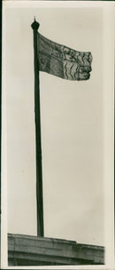 The New Standard of Queen Elizabeth - Vintage Photograph