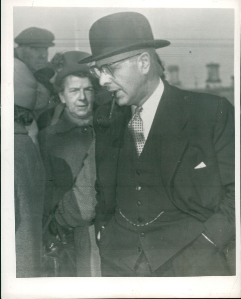 Mr Manuek Kisson at Waters Tribunal - Vintage Photograph