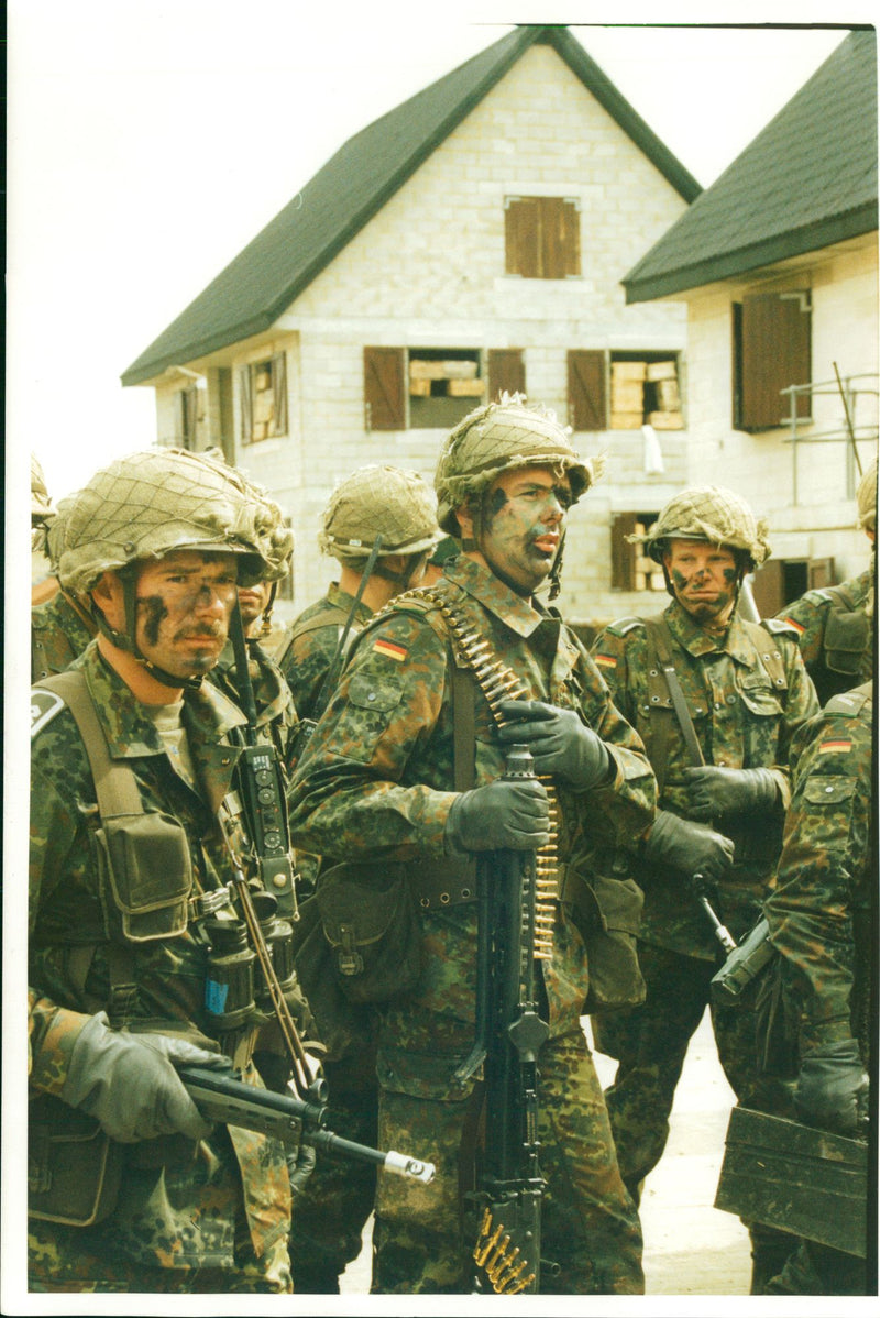 German Infantrymen - Vintage Photograph