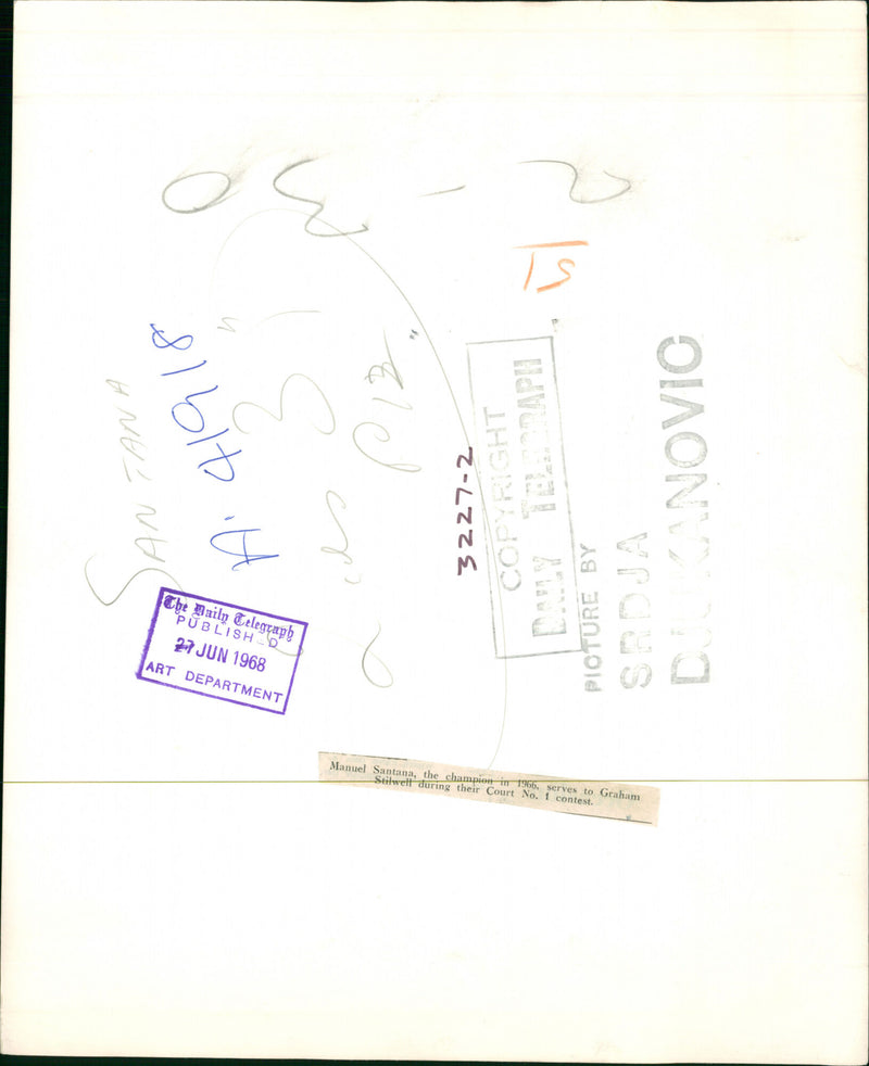 Manuel Santana - Vintage Photograph