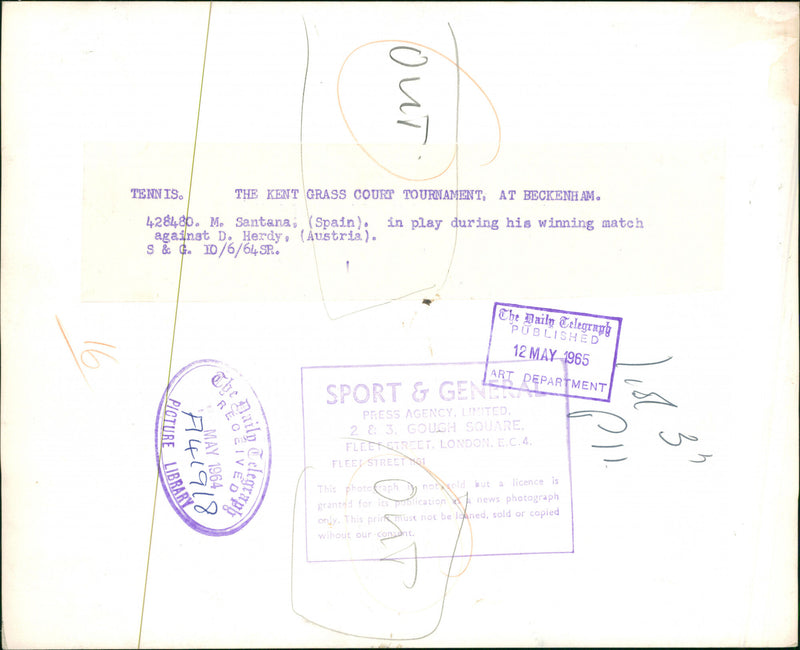 Manuel Santana - Vintage Photograph