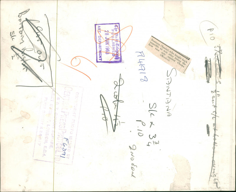 Manuel Santana - Vintage Photograph