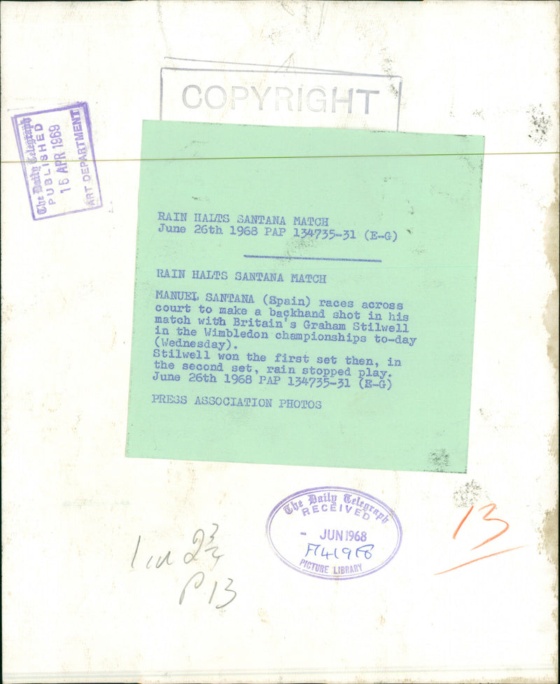 Manuel Santana - Vintage Photograph