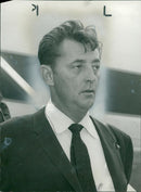 Robert Mitchum to Film in Eire - Vintage Photograph