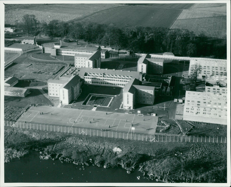 Prison Blundeston. - Vintage Photograph