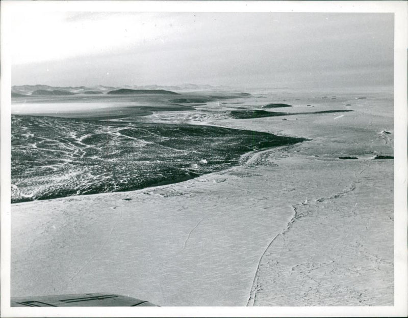 Antarctic Expedition Scott Base - Vintage Photograph