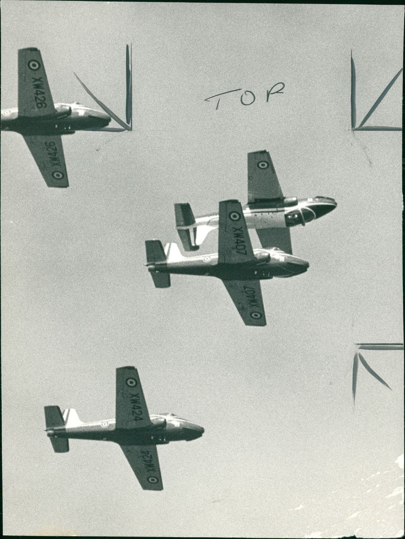 Aircraft: Jet Provost. - Vintage Photograph