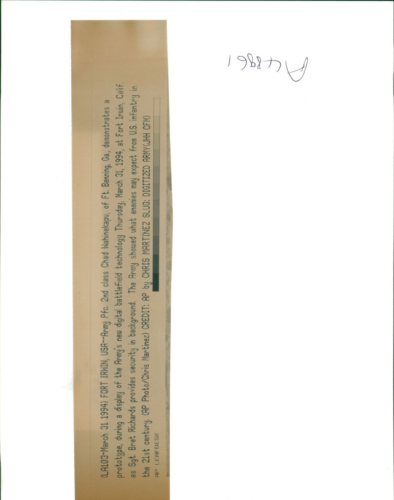 USA army general. - Vintage Photograph